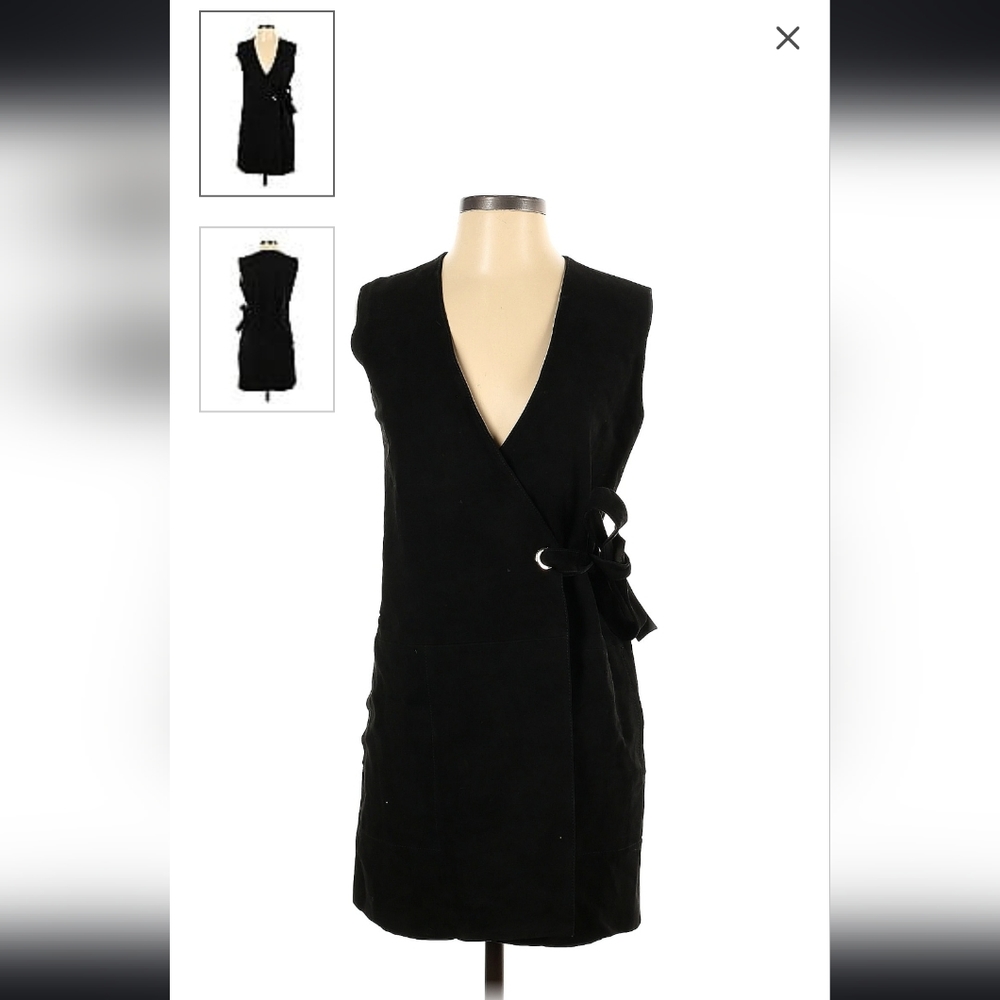 🔴 NWT Club Monaco real suede vest